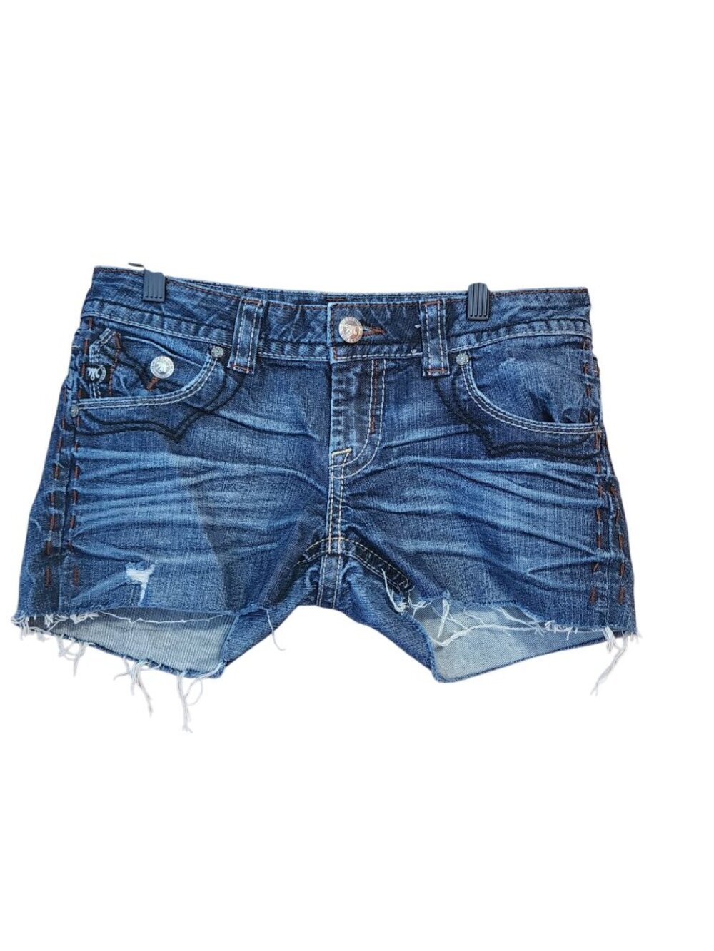 MEK Denim Jean Shorts Cut Off short shorts Womens size 27